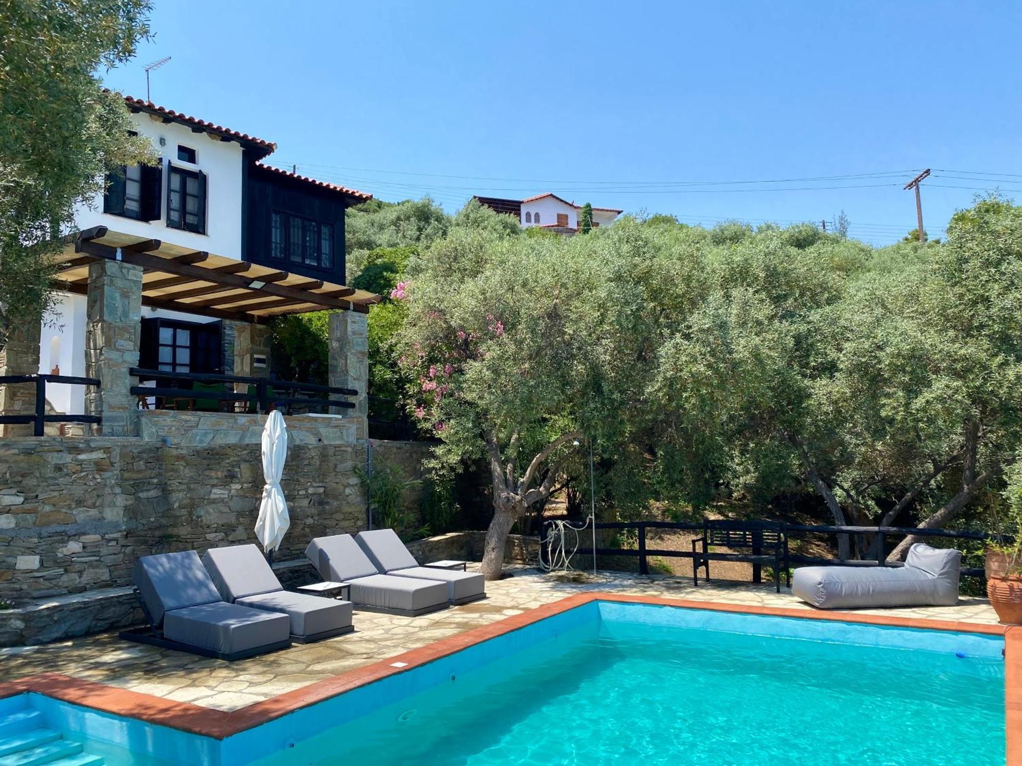 Villa Valia: Traditional Luxurious Residence Pyrgadikia Zewnętrze zdjęcie